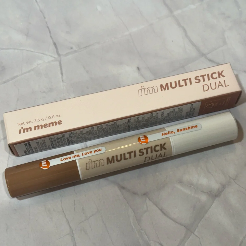 I'M MEME Multistick Dual Highlighter and Contour - Color: 002 Cool Contour - NEW
